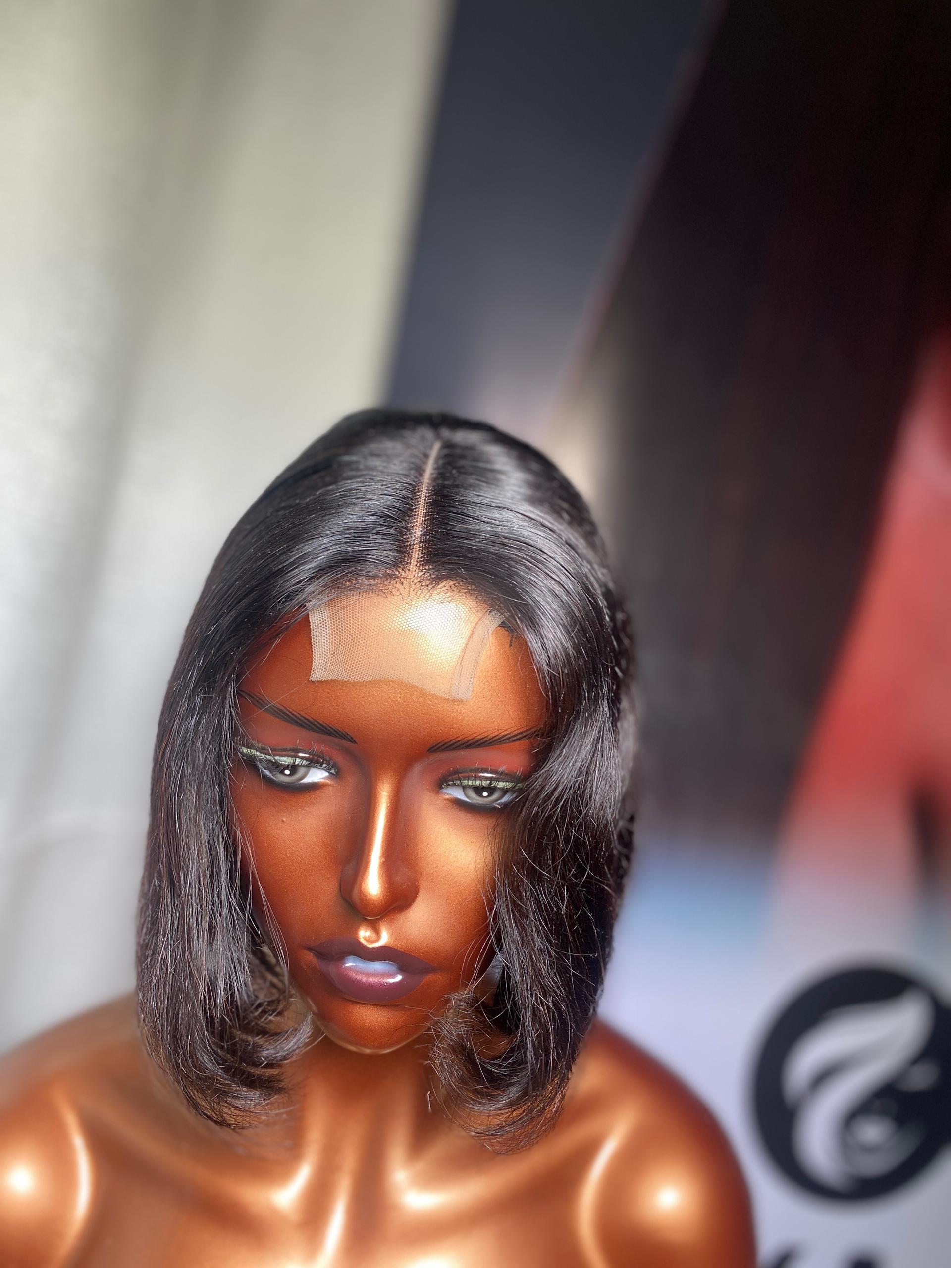 8/6/4 inches 2*6 closure Double drawn (Hair blend)